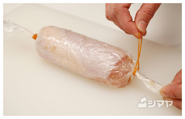 鶏ハムのキャベツソース添え ポイント写真1